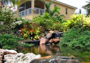 Landscape Pool in Pinecrest, Miami, Key Biscayne